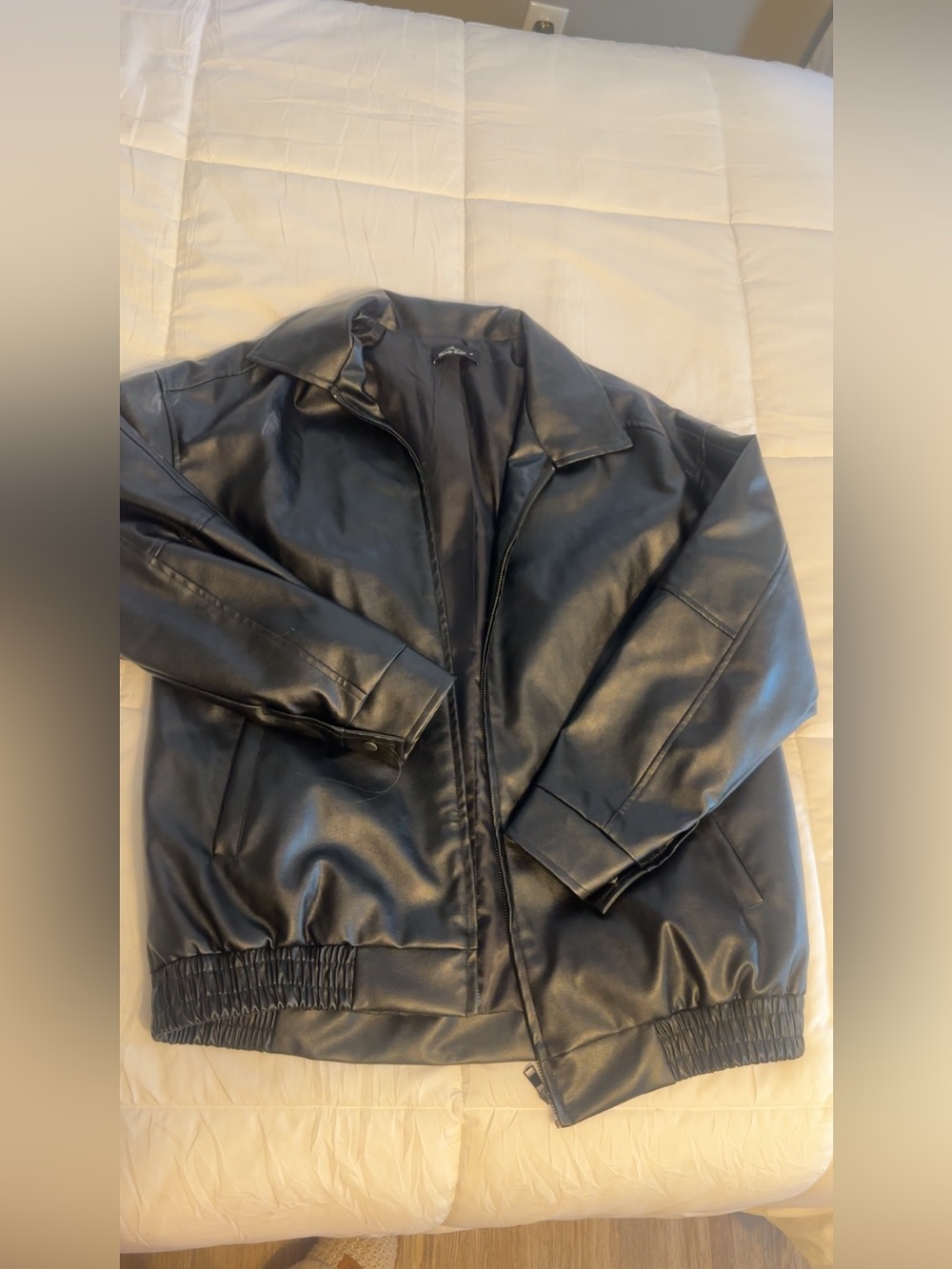 Leather jacket